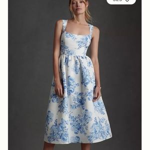 Sachin & Babi BHLDN square neck midi dress